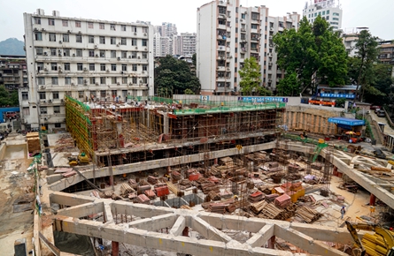 市婦幼保健院業務樓擴建項目施工進展順利