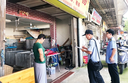 鴛江路一帶整治寵物養(yǎng)殖（經營）點